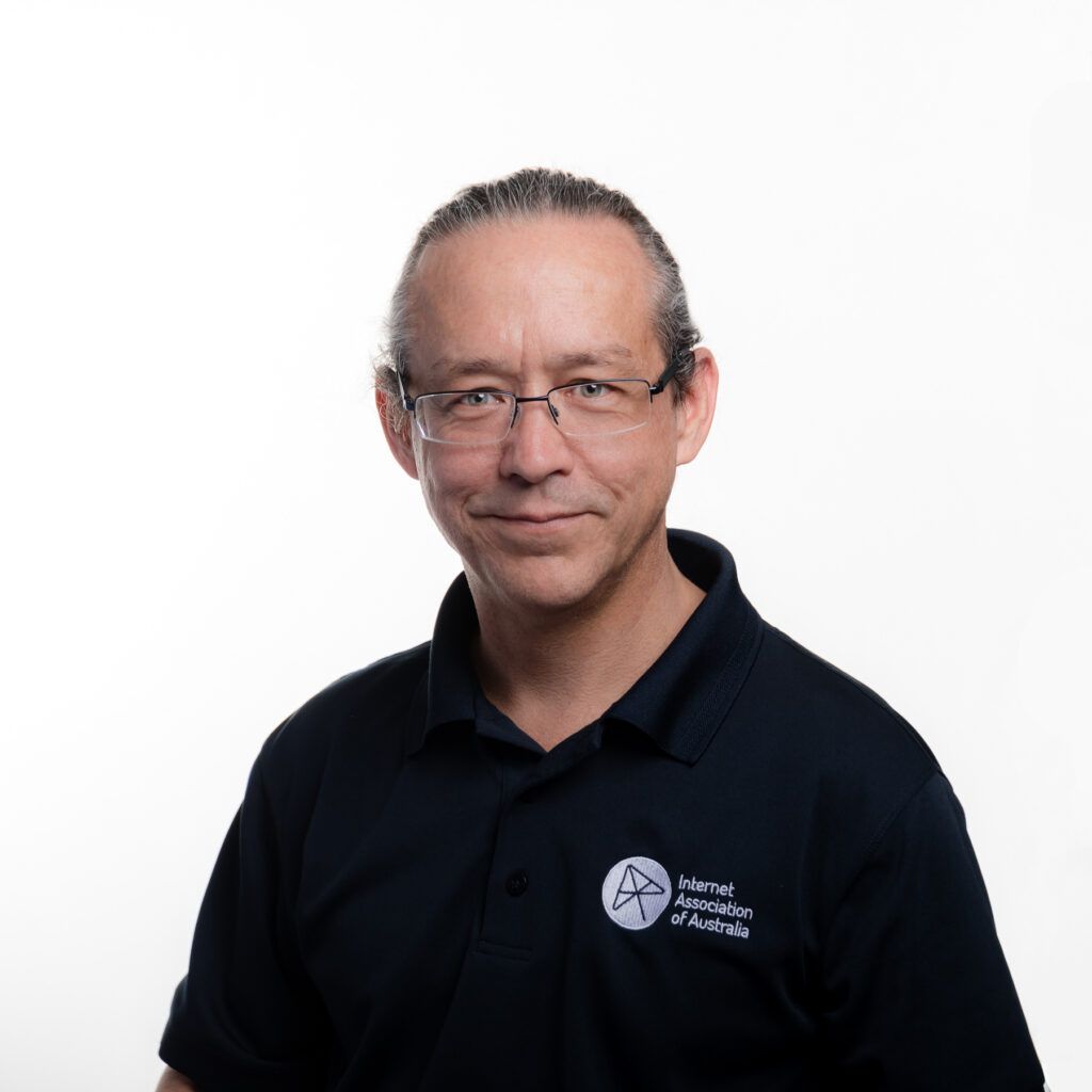 headshot of IAA board deputy chair Brett O'Hara