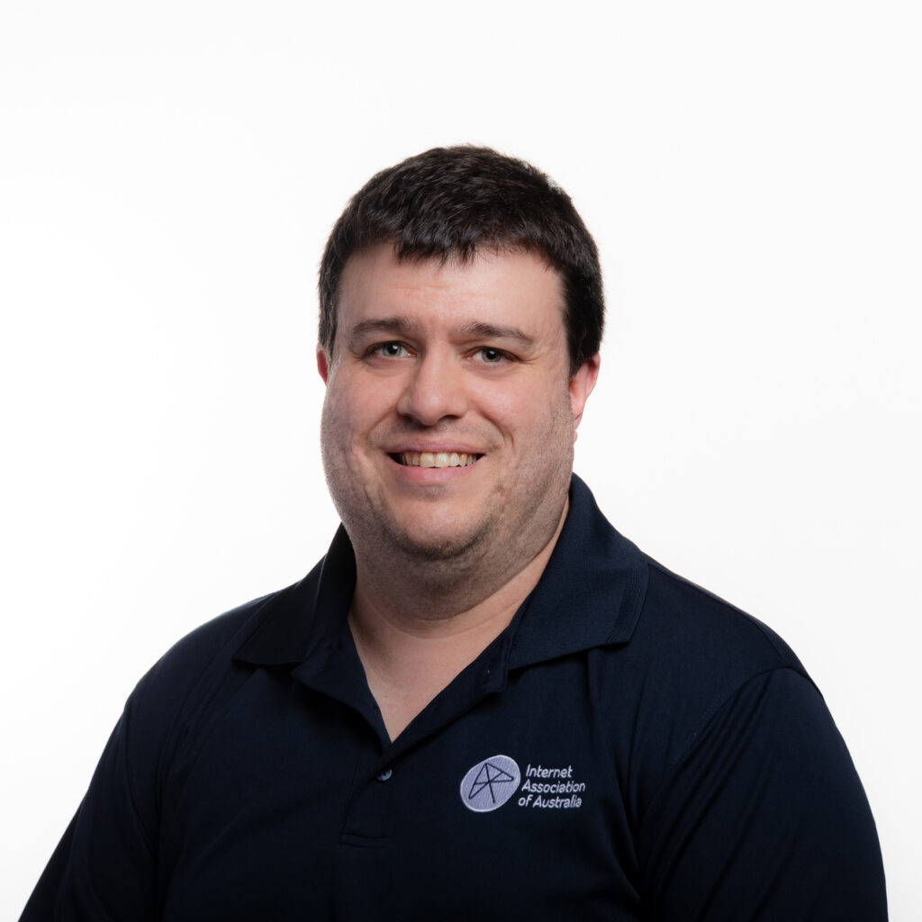 headshot of IAA board chair Matthew Enger