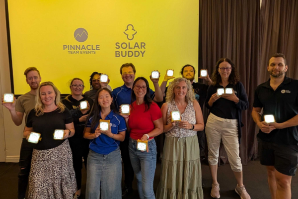 Solar Buddy group photo