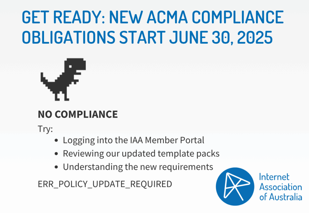 Get ready: New ACMA compliance obligations starting June 30, 2025