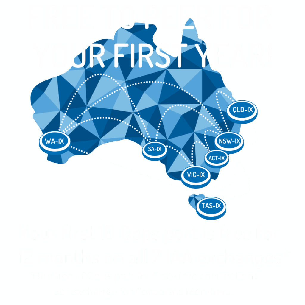 First 10Gbps Port at each new exchange for your first year.